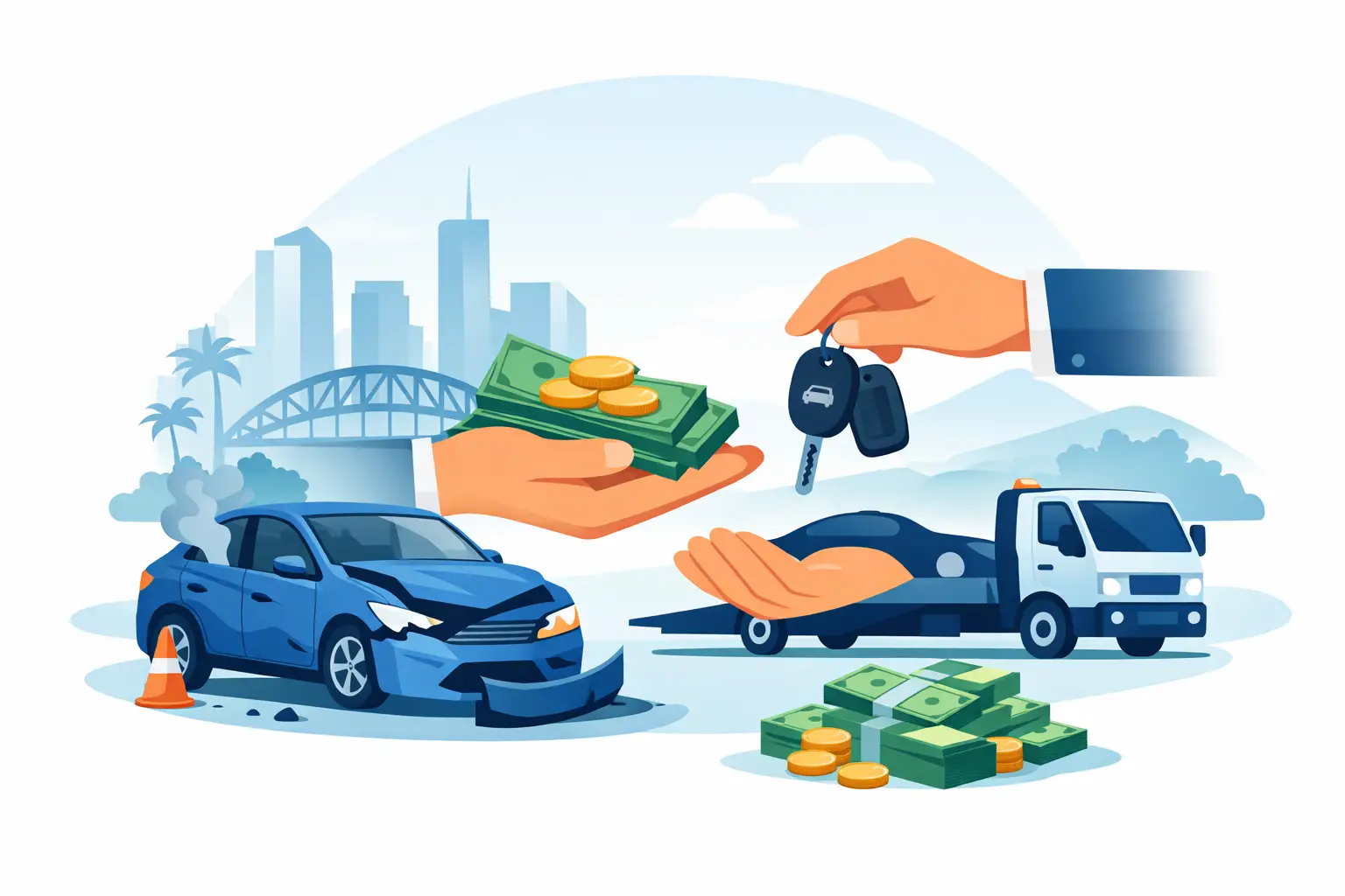 Cash for Damaged Cars Brisbane Made Simple