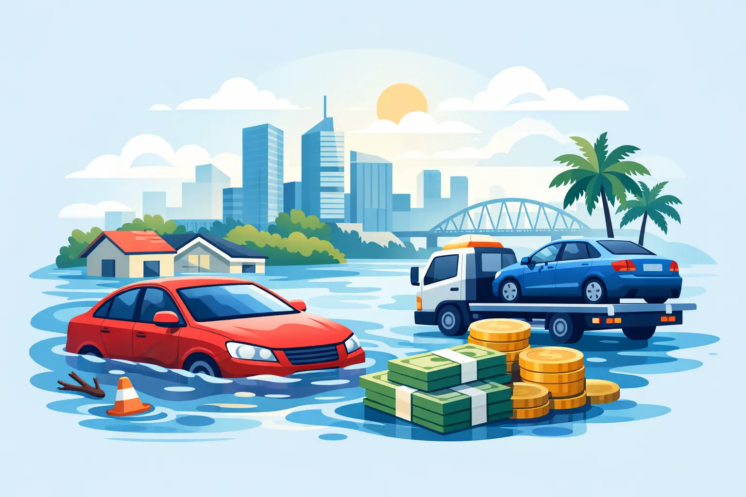 Cash for Flood Damaged Cars in Brisbane