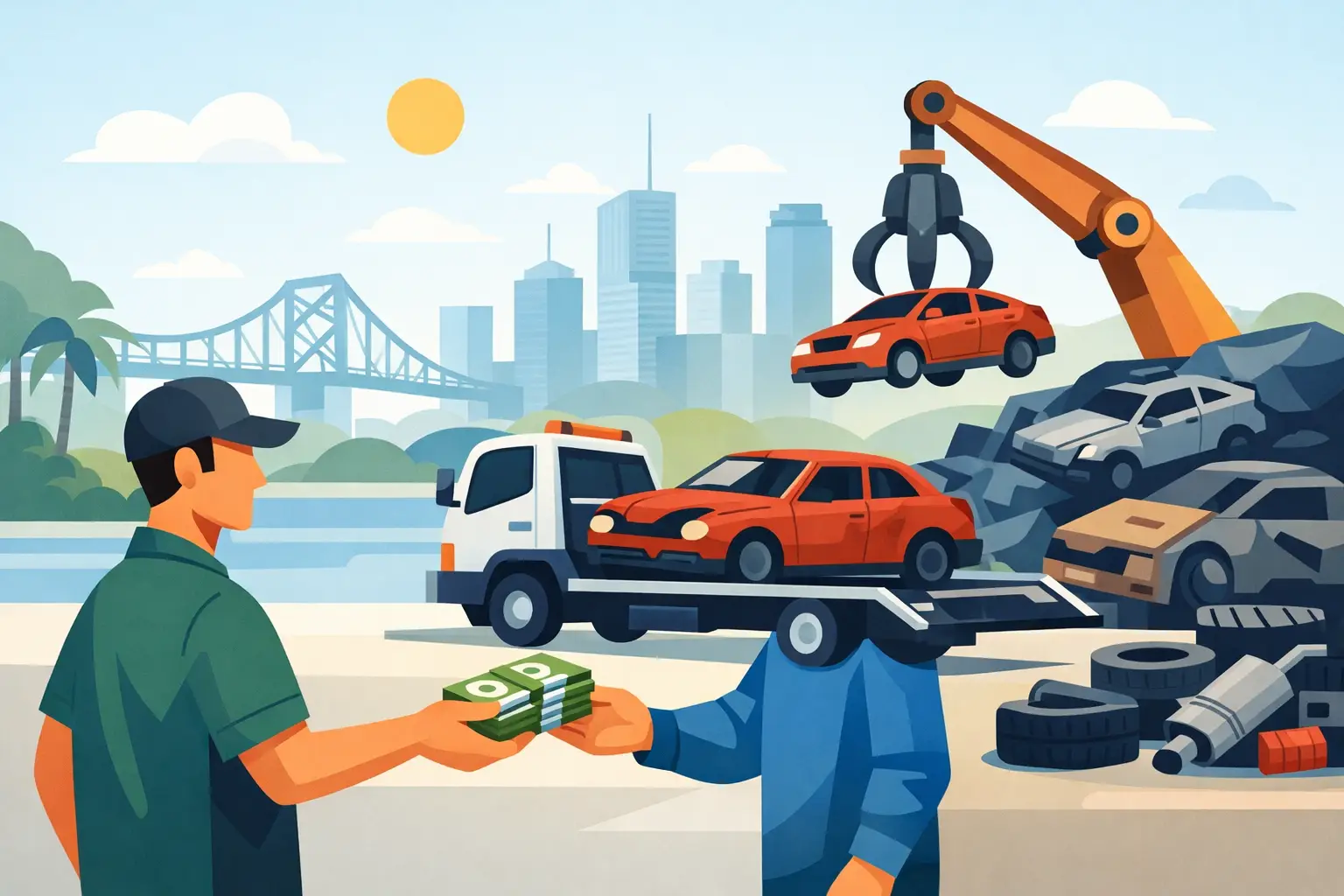 Cash for Scrap Cars Brisbane Made Simple