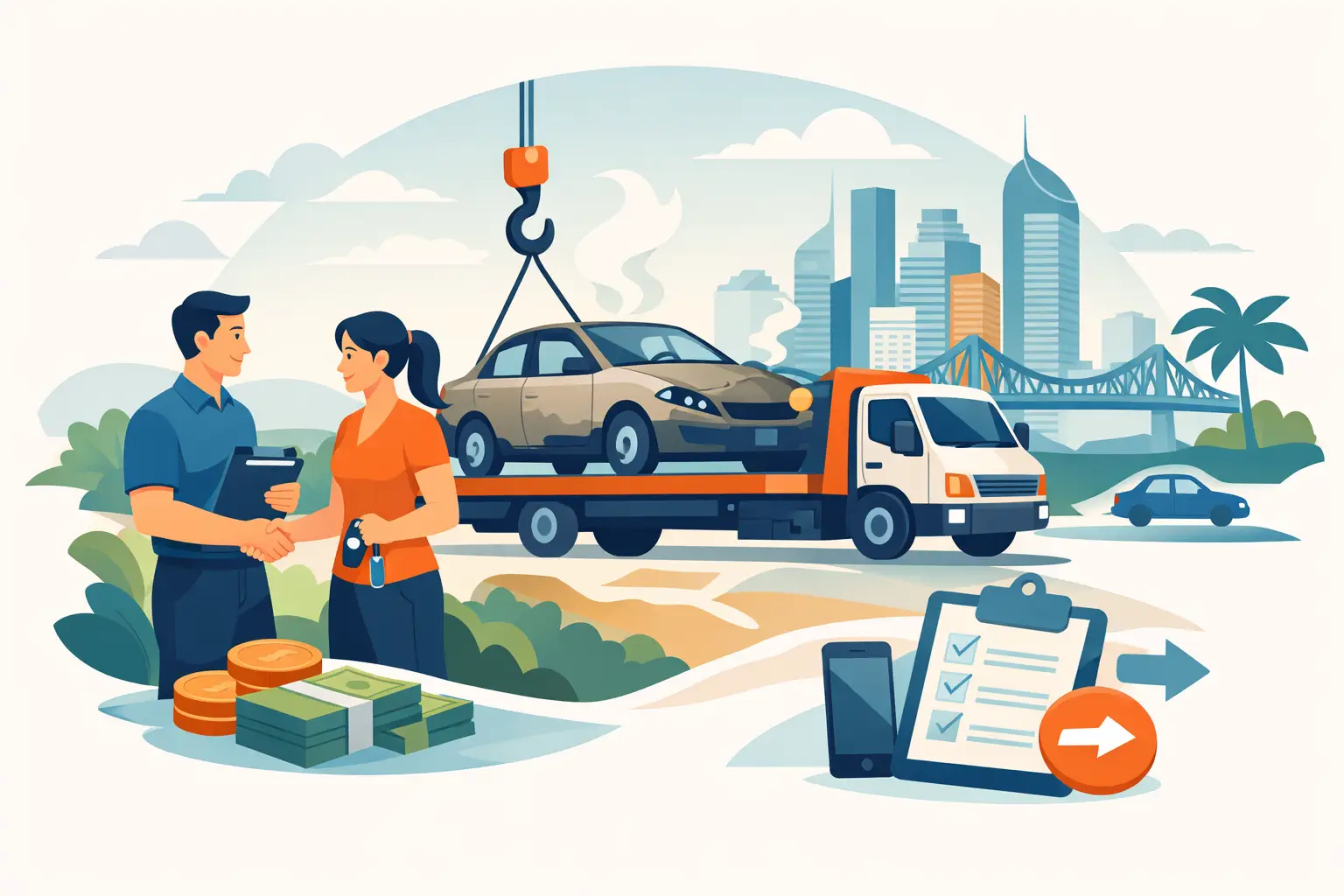 Sell My Scrap Car Brisbane Fast and Easy
