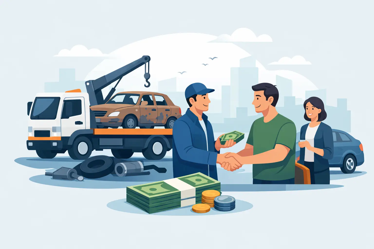 Cash for Junk Cars Without the Runaround