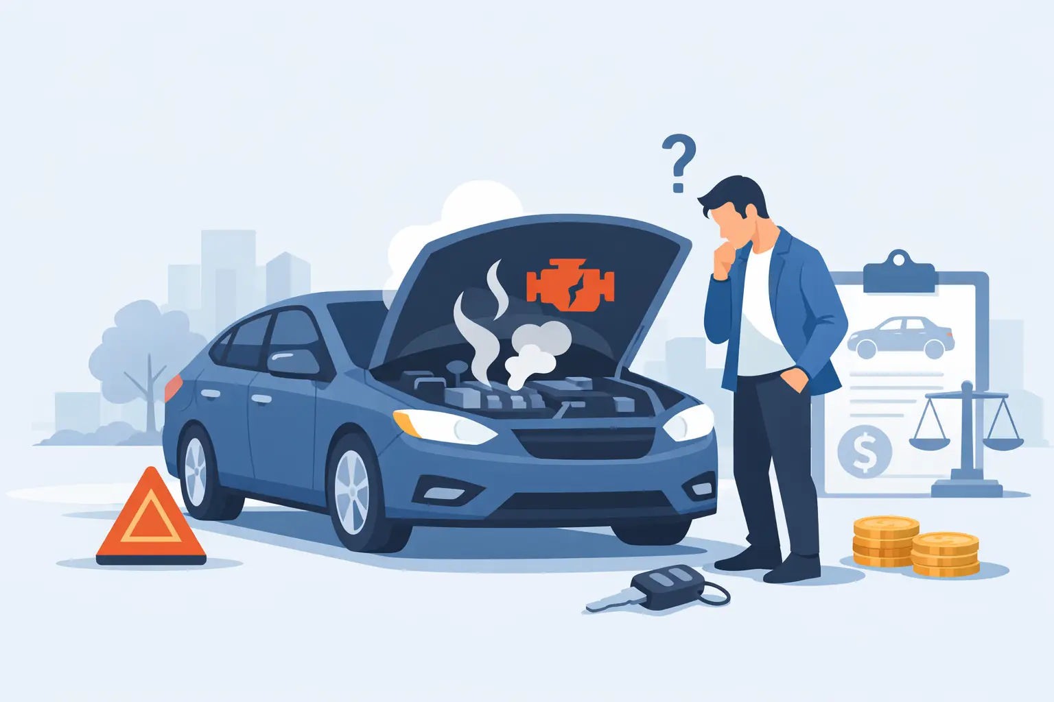Can I Sell a Car With Engine Failure?