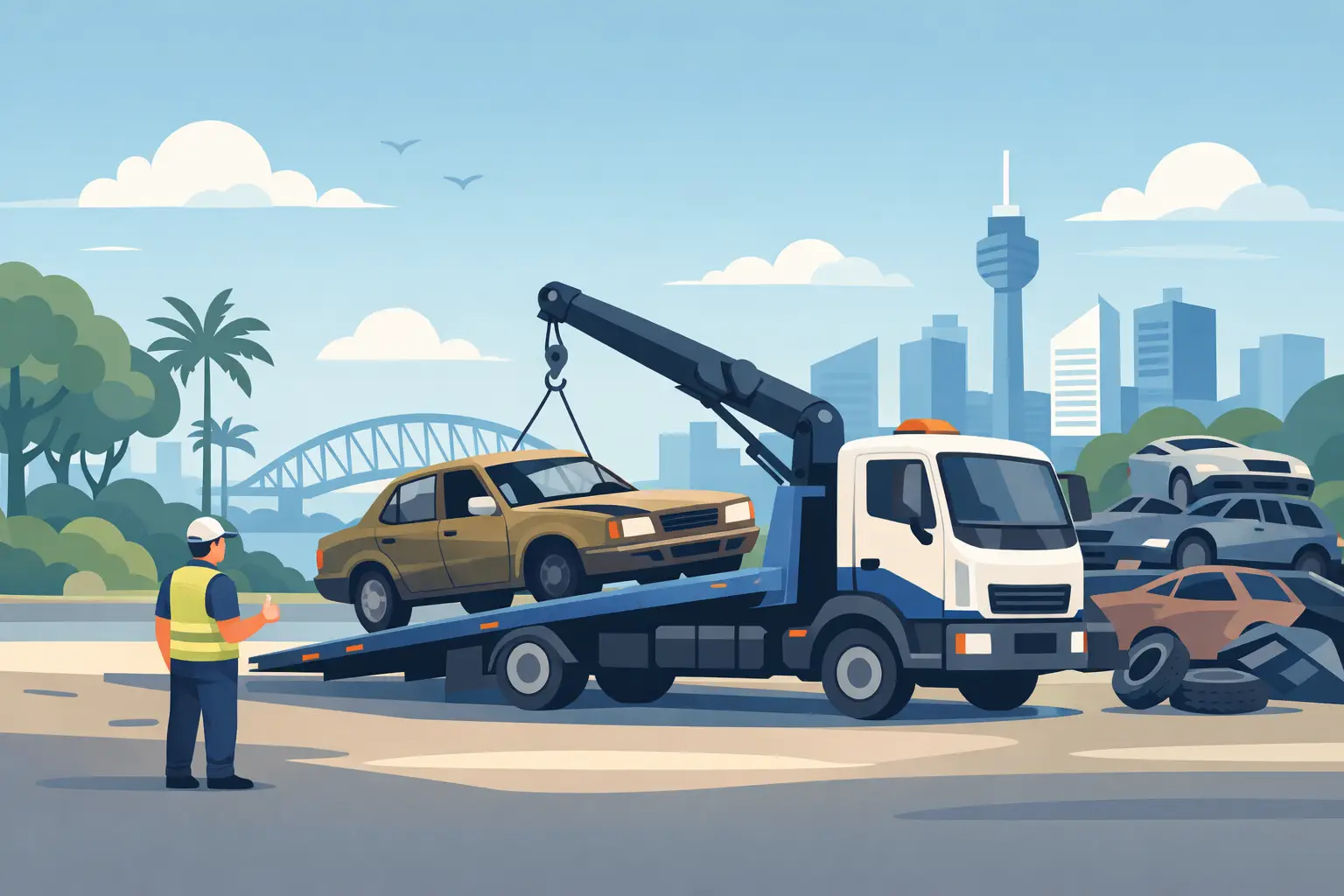 Free Towing for Scrap Vehicles in Brisbane