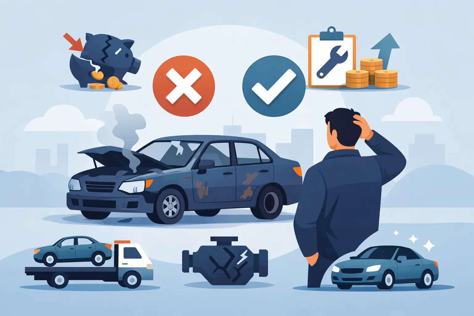 Top Signs Your Car Is Not Worth Repairing