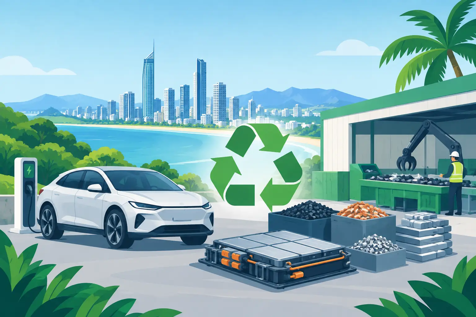 Electric Vehicle Recycling Trends in Queensland