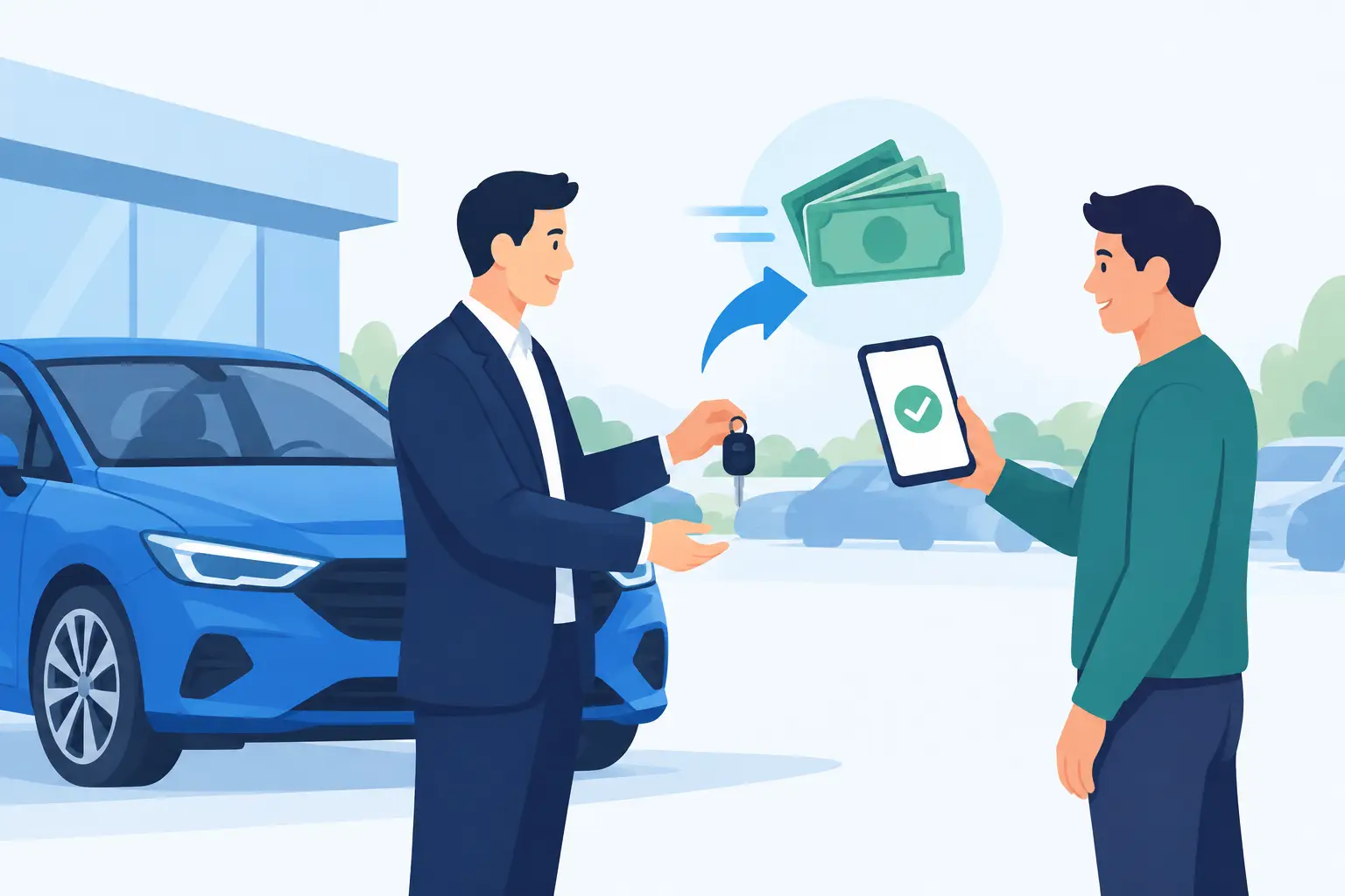 Instant Payment Service Review for Car Sellers